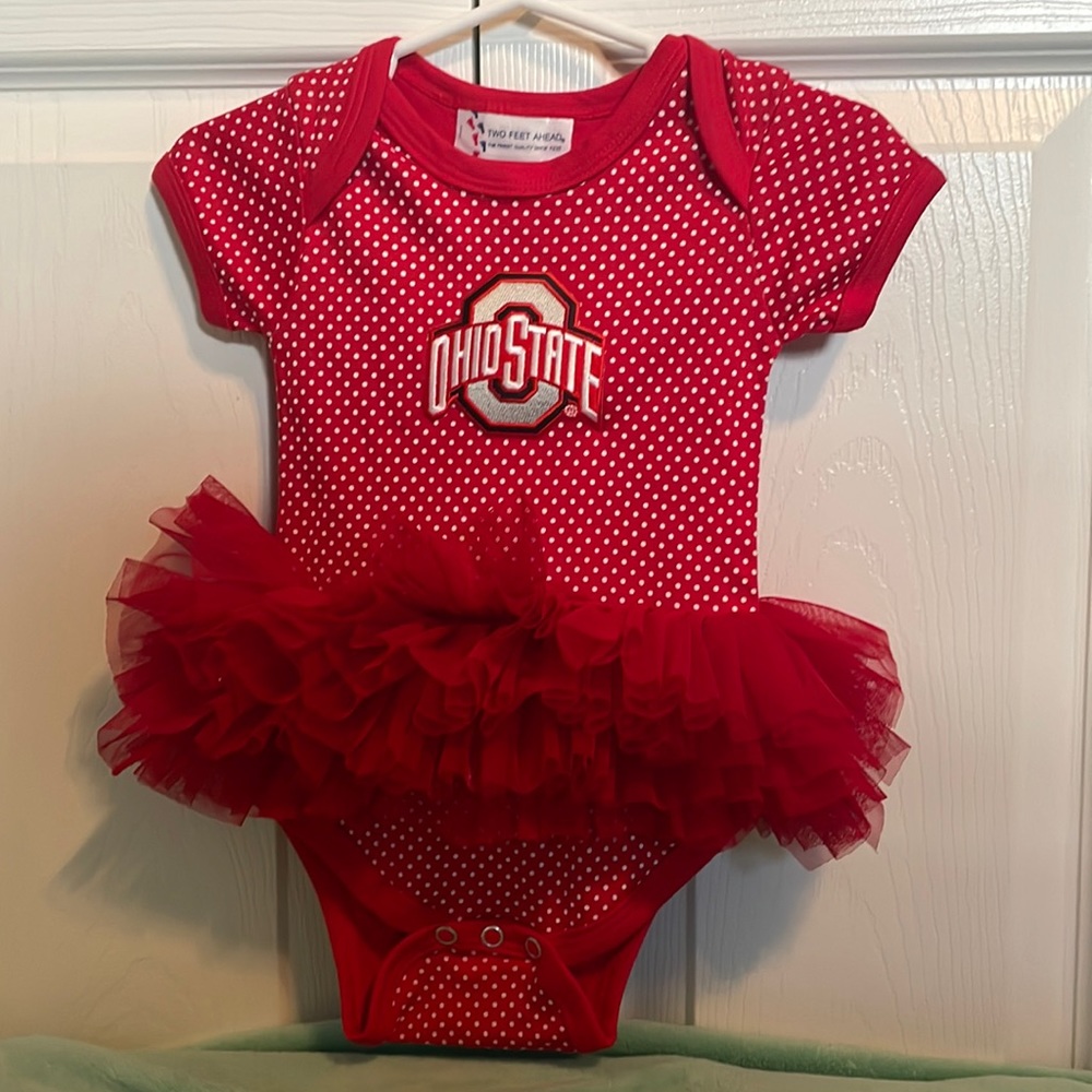 Ohio state onesie 6mo new without tags.
